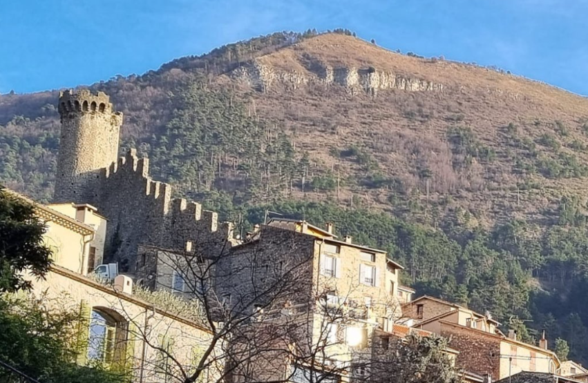 Château de Lucéram, France